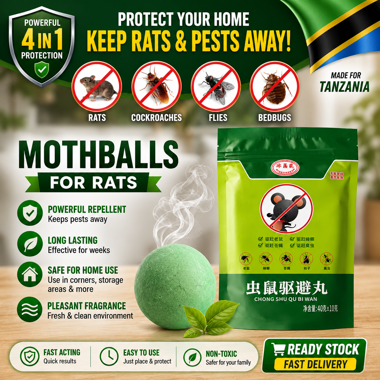 Rodent Repellent Balls
